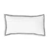 Hudson Park Collection Hudson Park Italian Percale Decorative Pillow, 10 X 20 - Exclusive In Charcoal