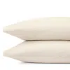 Hudson Park Collection Italian Percale Solid Standard Pillowcase Pair - Exclusive In Neutral