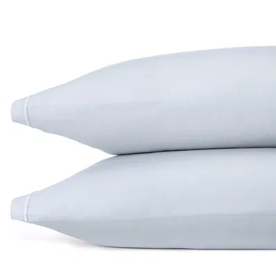 Hudson Park Collection Italian Percale Solid Standard Pillowcase Pair - Exclusive In Gray