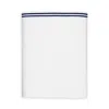 Hudson Park Collection Italian Percale Twin Flat Sheet - Exclusive In Marine Navy
