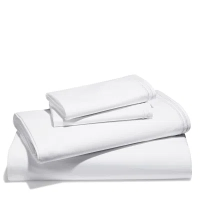 Hudson Park Collection Italian Percale Twin Xl Sheet Set - Exclusive In White