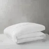 Hudson Park Collection Italian Tivoli Embroidered Duvet, Full/queen - Exclusive In White/silver
