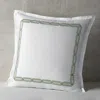 Hudson Park Collection Italian Tivoli Embroidered Euro Sham - Exclusive In White