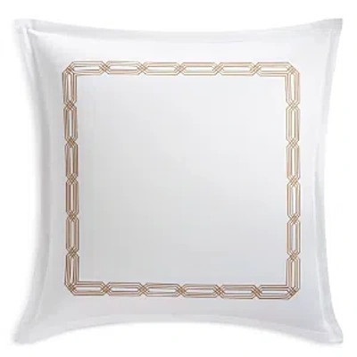 Hudson Park Collection Italian Tivoli Embroidered Euro Sham - Exclusive In Champagne