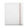 Hudson Park Collection Italian Tivoli Embroidered Flat Sheet, King - Exclusive In Champagne