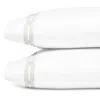 Hudson Park Collection Italian Tivoli Embroidered Standard Pillowcase, Pair - Exclusive In White/silver