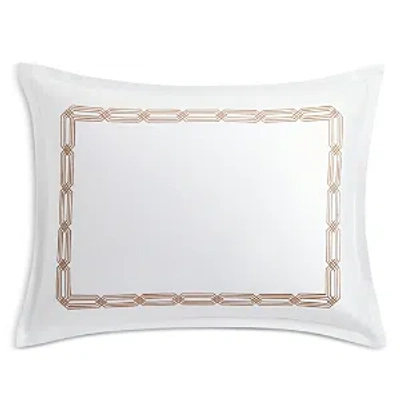 Hudson Park Collection Italian Tivoli Embroidered Standard Sham - Exclusive In Champagne