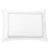 Hudson Park Collection Italian Tivoli Embroidered Standard Sham - Exclusive In White/silver