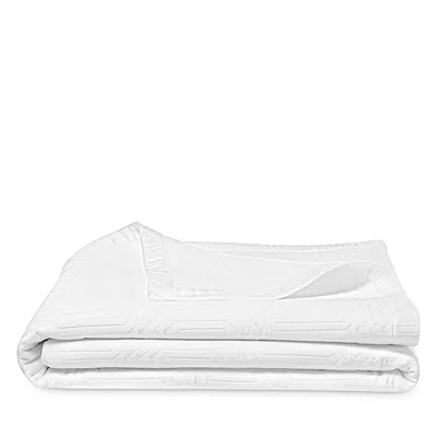 Hudson Park Collection Italian Tivoli Matelasse Coverlet, Full/queen - Exclusive In White