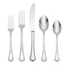 Hudson Park Collection Laurel 42-piece Flatware Set - Exclusive In Gold