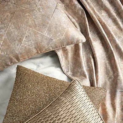 Hudson Park Collection Linear Sandstone Euro Sham - 100% Exclusive In Gold