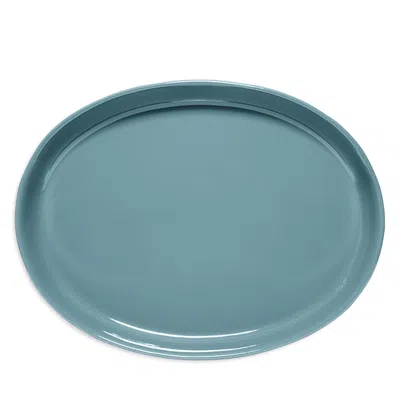 Hudson Park Collection Lisboa Oval Platter - Exclusive In Blue