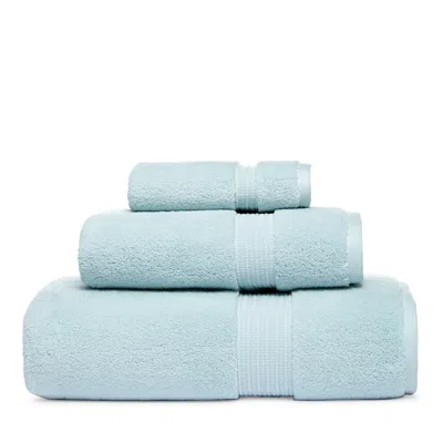 Hudson Park Collection Luxe Turkish Hand Towel - Exclusive In Mineral Blue