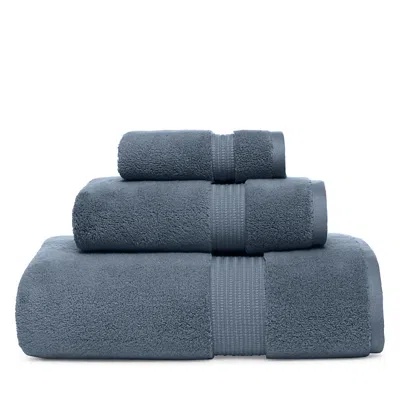 Hudson Park Collection Luxe Turkish Washcloth - Exclusive In Twilight Blue