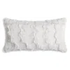 Hudson Park Collection Marble Faux Fur Decorative Pillow, 12 X 22 - Exclusive In Grey