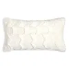 Hudson Park Collection Marble Faux Fur Decorative Pillow, 12 X 22 - Exclusive In Ivory