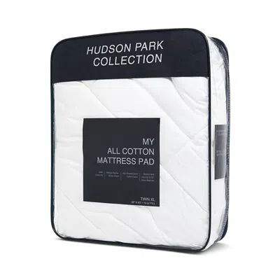 Hudson Park Collection My All Cotton Mattress Pad, Twin Xl - Exclusive In White