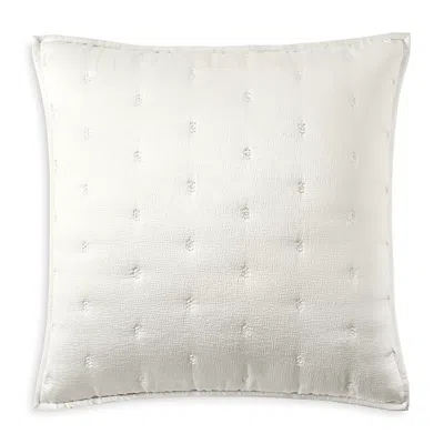 Hudson Park Collection Nouveau Quilted Euro Sham - Exclusive In Ivory