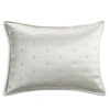 Hudson Park Collection Nouveau Quilted Standard Sham - Exclusive In Silver