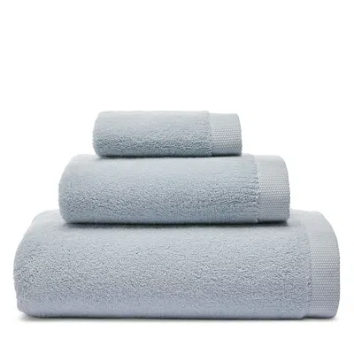 Hudson Park Collection Organic Spa Washcloth In Blue