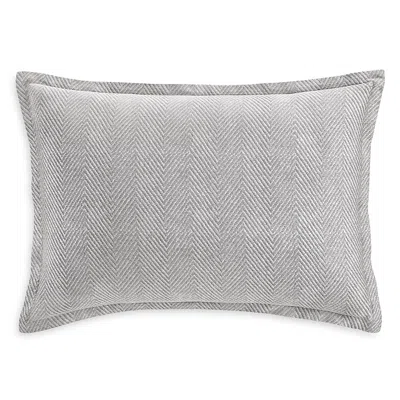 Hudson Park Collection Palermo King Sham - Exclusive In Silver