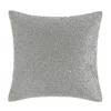 Hudson Park Collection Palmetto Cotton Silk Decorative Pillow, 18 X 18 - Exclusive In Gray