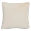 Hudson Park Collection Rabbit Faux Fur Decorative Pillow, 20 X 20 - Exclusive In White