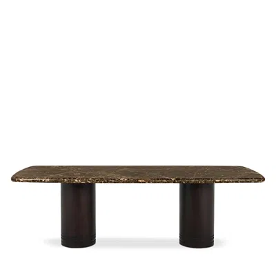 Hudson Park Collection Rockaway Dining Table, Large In Brown