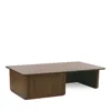 Hudson Park Collection Rowe Fidi Rectangle Cocktail Table In Brown