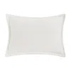 Hudson Park Collection Signature Pebbled Matelasse Standard Sham, Pair In White