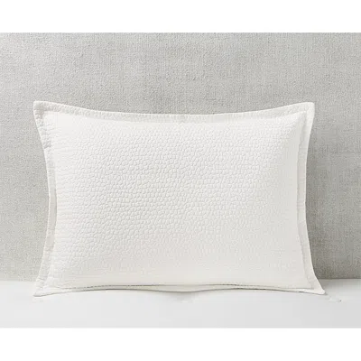 Hudson Park Collection Signature Pebbled Matelasse King Sham, Pair In Neutral