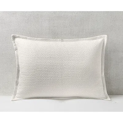Hudson Park Collection Signature Pebbled Matelasse Standard Sham, Pair In Neutral