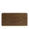 Hudson Park Collection Soho Six Drawer Dresser - Exclusive In Brown