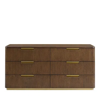 Hudson Park Collection Soho Six Drawer Dresser - Exclusive In Brown