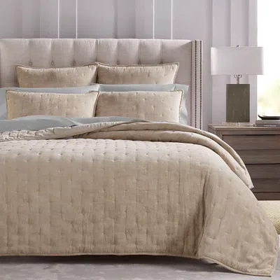 Hudson Park Collection Textured Chenille Coverlet, Full/queen - Exclusive In Rust
