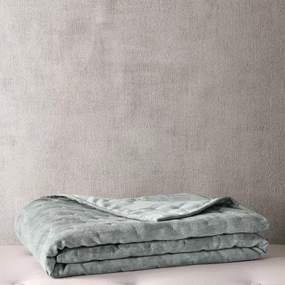 Hudson Park Collection Textured Chenille Coverlet, King - Exclusive In Green