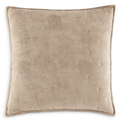 Hudson Park Collection Textured Chenille Euro Sham - Exclusive In Rust