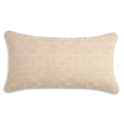 Hudson Park Collection Textured Throw Pillow, 12 X 22 - Exclusive In Neutral