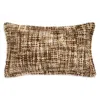 Hudson Park Collection Textured Tweed Decorative Pillow, 12 X 22 - Exclusive In Brown