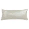 Hudson Park Collection Tropea Decorative Pillow, 14 X 36 - Exclusive In Gray