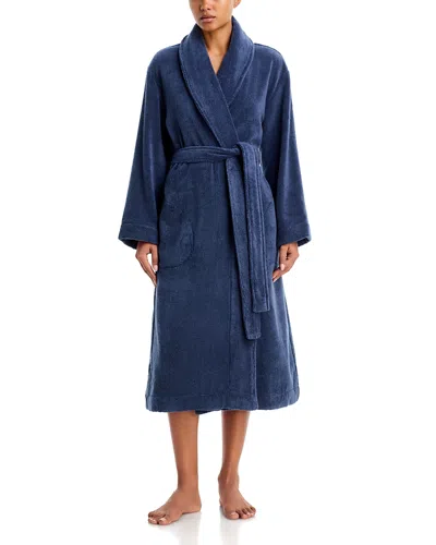Hudson Park Collection Turkish Cotton Robe - Exclusive In Blue