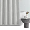 Hudson Park Collection Waffle Shower Curtain - Exclusive In White