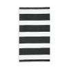 Hudson Park Collection Westport Stripe Beach Towel - Exclusive In Black