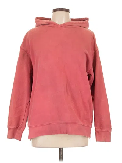 Pre-owned Hudson Pullover Hoodie In Pink