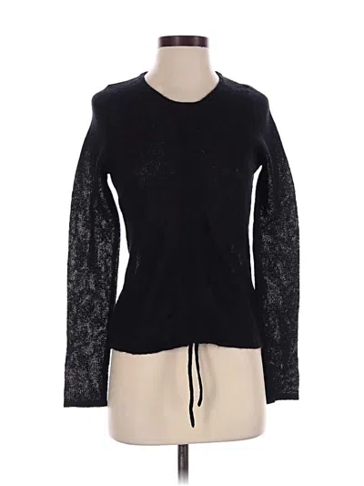 Pre-owned Hudson Pullover Sweater In Black