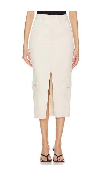 Hudson Reconstructed Cargo Skirt In Beached Sand