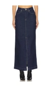 Hudson Jeans Reconstructed Maxi Skirt In Eve