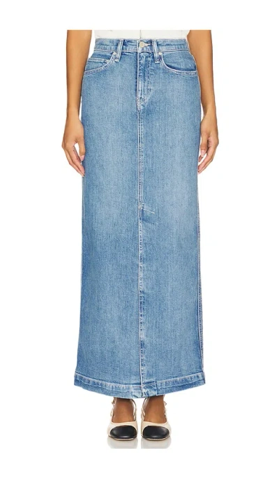 Hudson Reconstructed Maxi Skirt In Sugarcoat