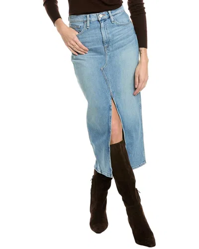Hudson Reconstructed Midi Skirt In Blue