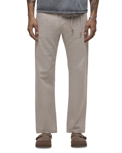 Hudson Relaxed Fit Five Pocket Jeans In Natural Moss In Metallic